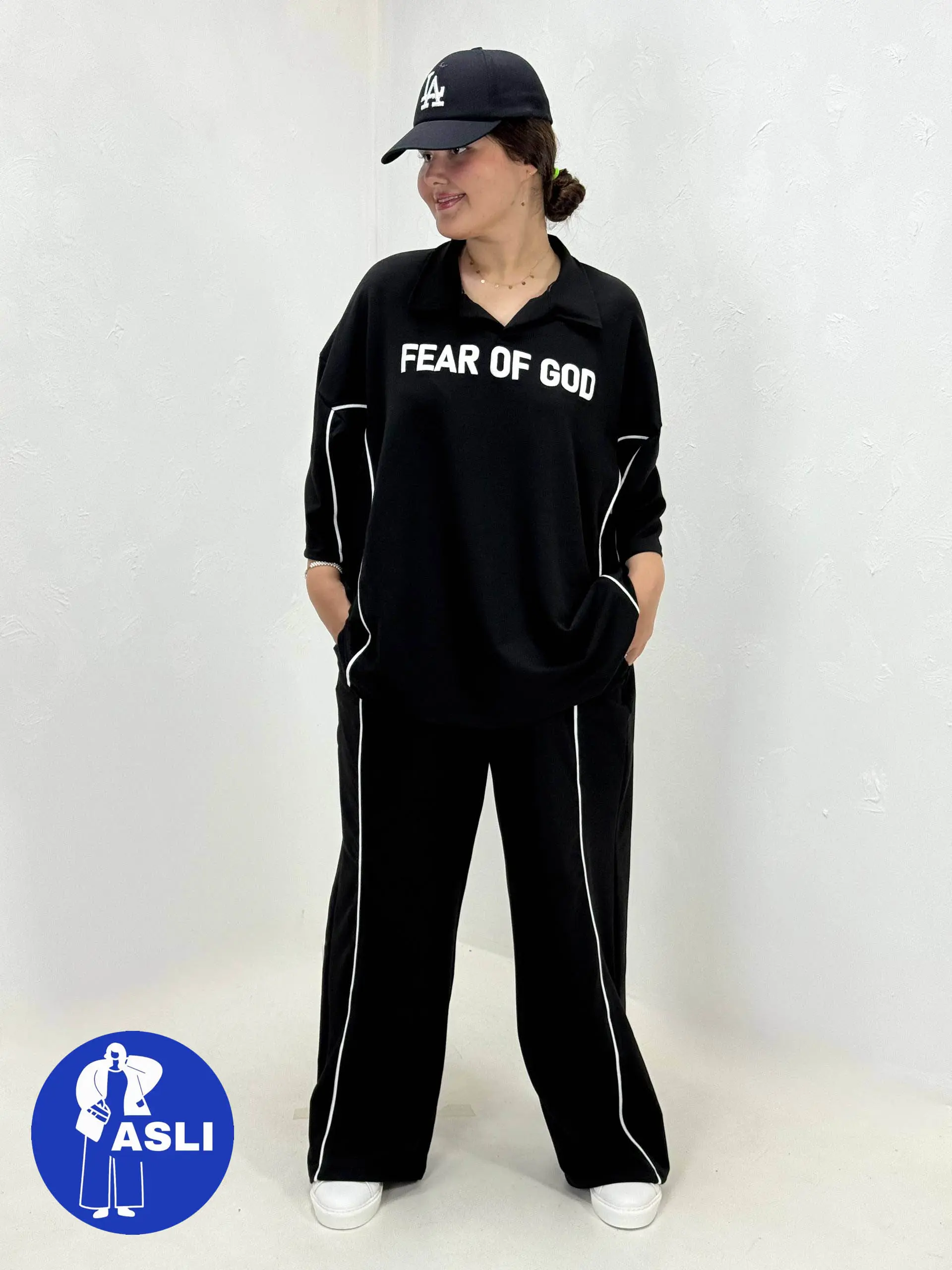 ست تیشرت و شلوار سایز بزرگ Fear Of God